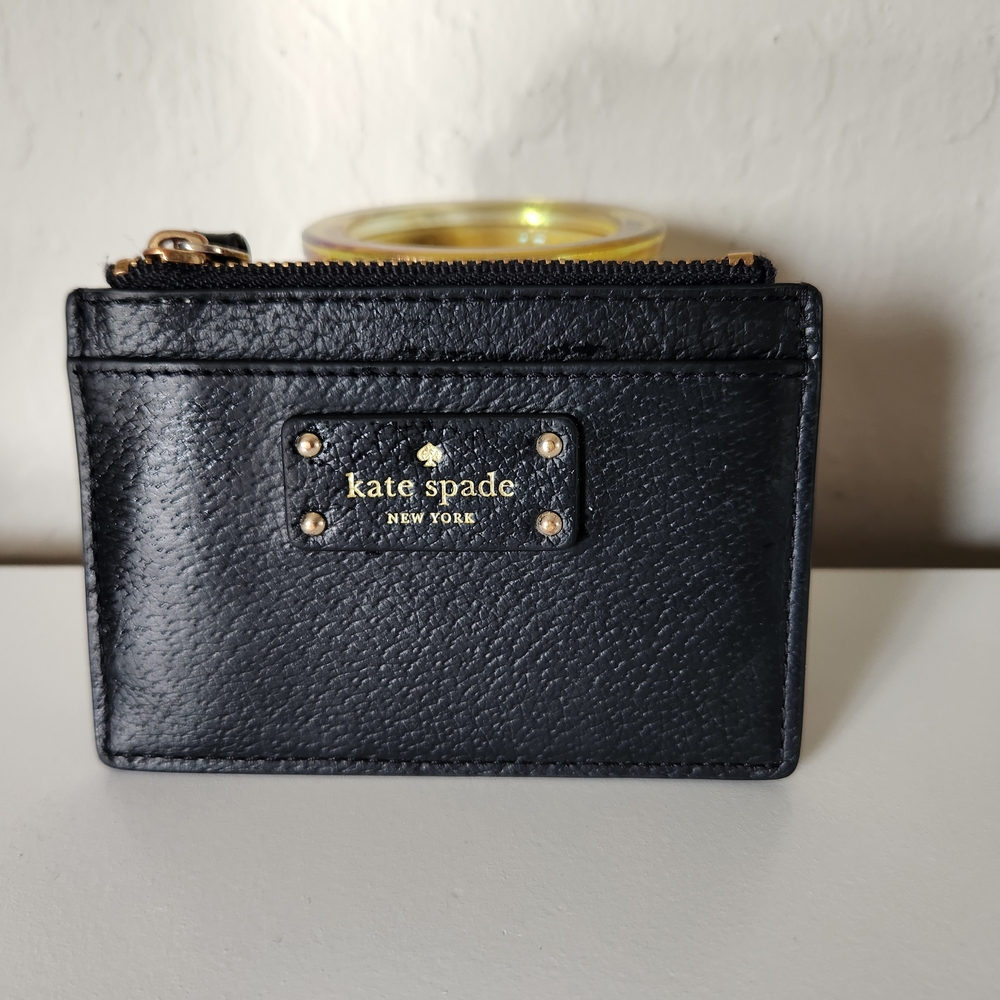 Kate Spade Black Card Wallet